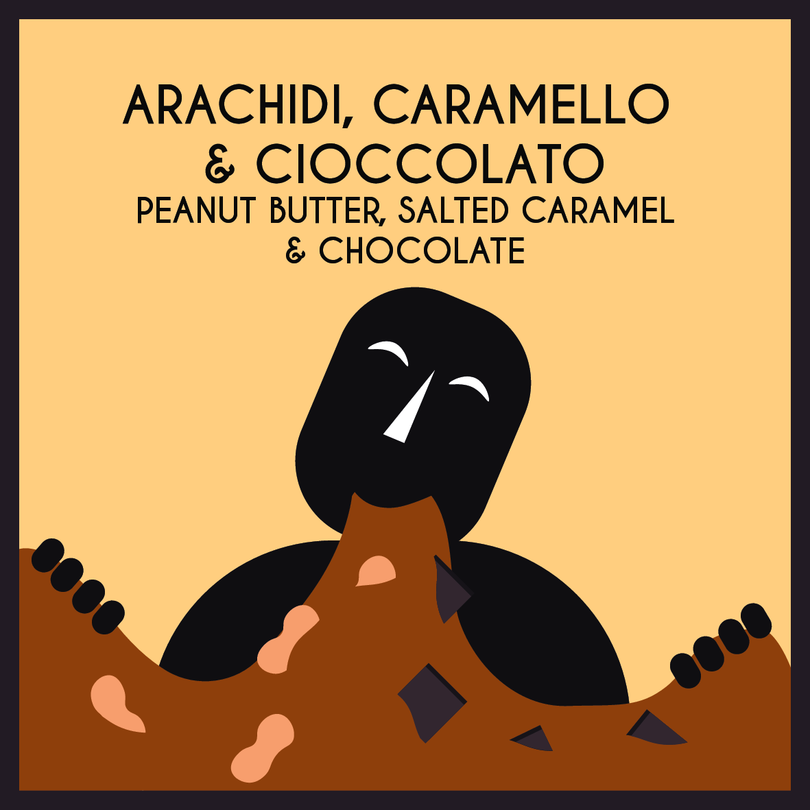 Arachidi Caramello & Cioccolato al Latte